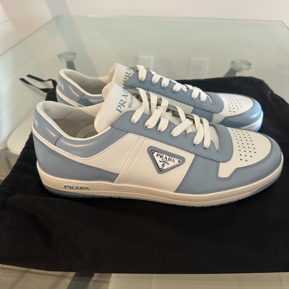 Prada Men’s downtown lowtop sneakers - Picture 1 of 7